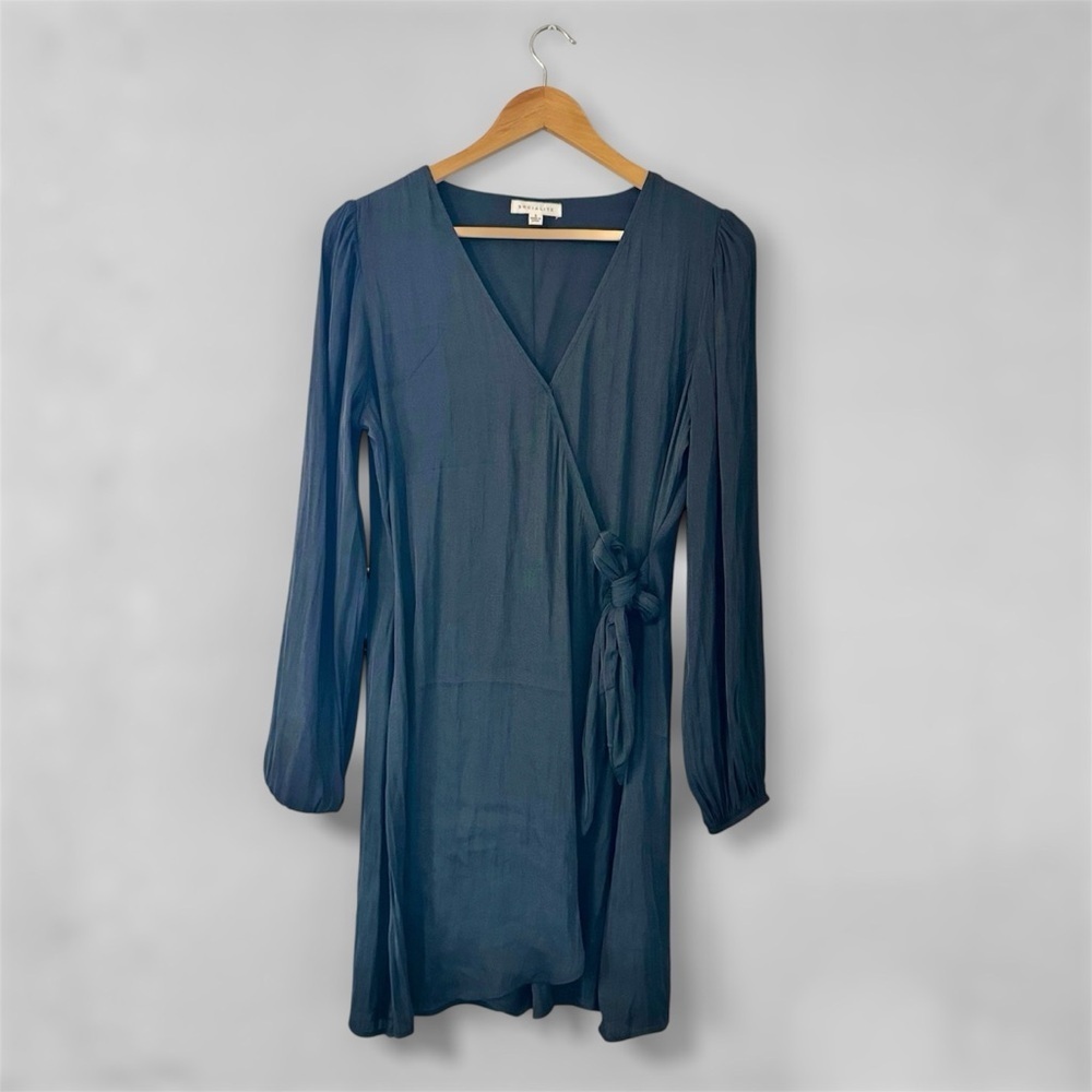 Socialite Black Long Sleeve Dress Small